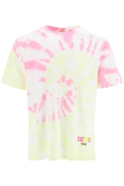 Gcds Tie-dye Print T-shirt In Multi-colored