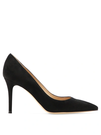Gianvito Rossi Women Gianvito 70 Suede Leather Pumps In Black
