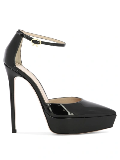 Gianvito Rossi Kasia Pointed Toe Pumps In Black