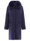 GIOVI GIOVI WOOL AND CASHMERE COAT