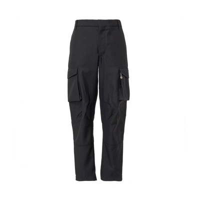 Givenchy Cargo Pocket Trousers In Black