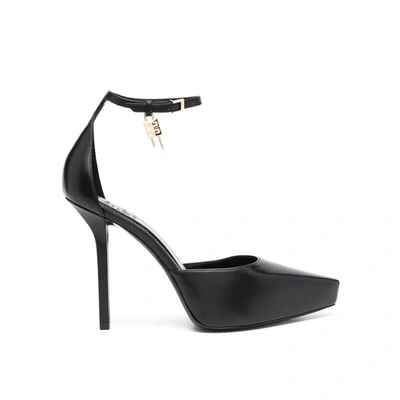 Givenchy G Lock Leather Platform Pumps In Black