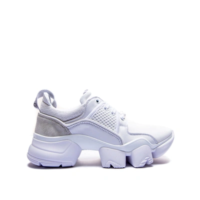 Givenchy Jaw Leather Sneakers In White