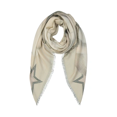 Givenchy Square Cashmere Foulard In Beige