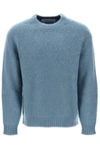 GOLDEN GOOSE GOLDEN GOOSE 'DEVIS' BRUSHED MOHAIR AND WOOL SWEATER