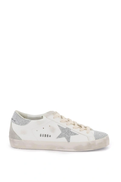 Golden Goose Super-star Glitter-embellished Sneakers In Multi-colored