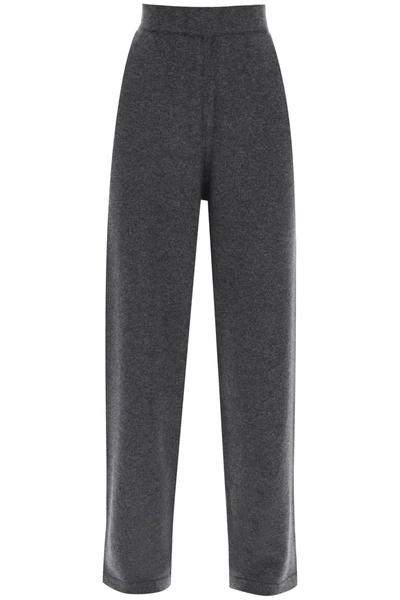 Golden Goose Cashmere Knit Pants In Gray