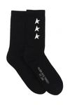 Golden Goose Black Cotton Blend Socks