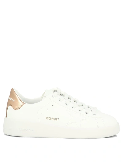 Golden Goose Pure-star Lace-up Trainers In White