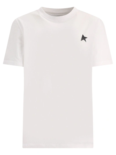 Golden Goose Small Star T Shirt In White