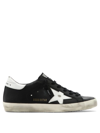 Golden Goose Super Star Sneakers In Black