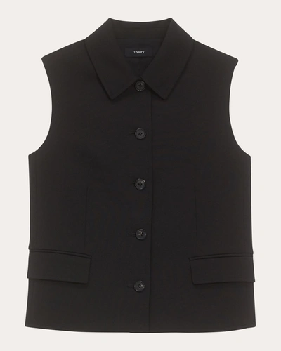 THEORY WOMEN'S TAILORED VEST TOP