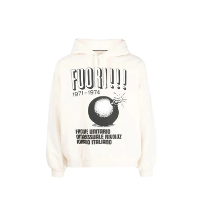 GUCCI GUCCI PRINTED HOODIE SWEATSHIRT