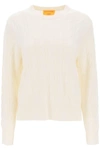 GUEST IN RESIDENCE GUEST IN RESIDENCE TWIN CABLE CASHMERE SWEATER