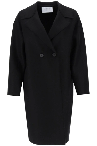 HARRIS WHARF LONDON HARRIS WHARF LONDON COCOON COAT IN PRESSED WOOL