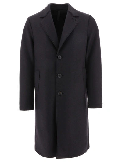 Harris Wharf London Wool Coat Blue