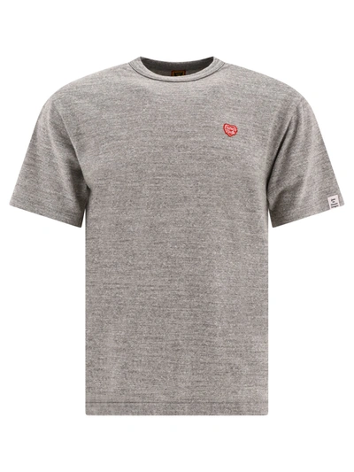Human Made "heart Badge" T-shirt In Grey