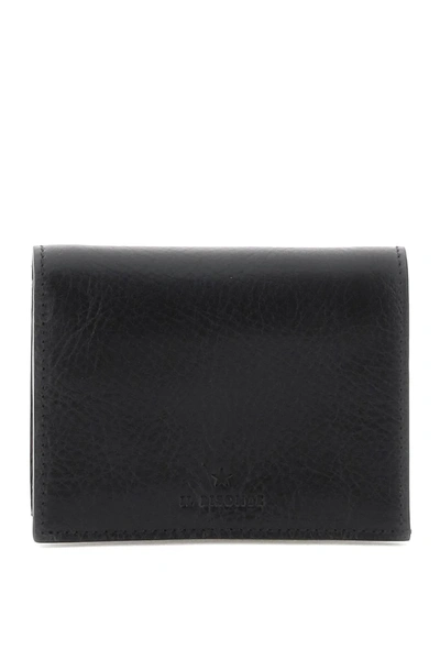 Il Bisonte Small Leather Wallet In Black