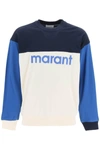 Isabel Marant Aftone Sweater In Blue