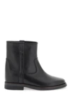 Isabel Marant Susee Leather Ankle Booties In Black