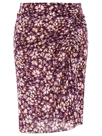 Isabel Marant Étoile "angelica" Skirt In Purple