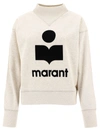 Isabel Marant Étoile Logo-print Jumper In White