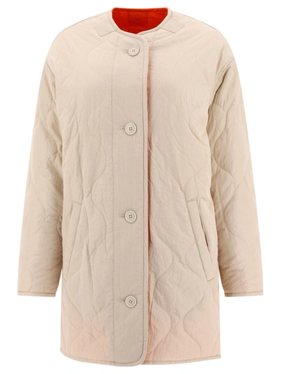 Isabel Marant Étoile Nesma Reversible Quilted Coat In Multi