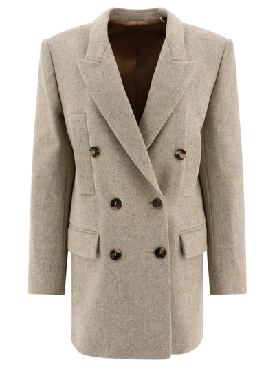 Isabel Marant Floyd Jacket In Beige