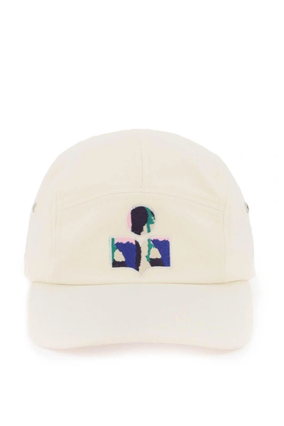Isabel Marant Tedji Baseball Cap In Cream
