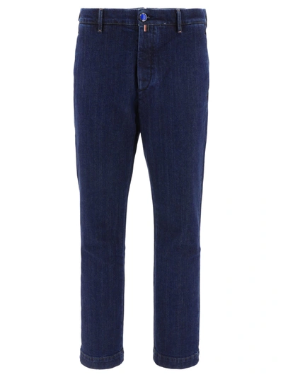 Jacob Cohen Adam Trousers In Blue