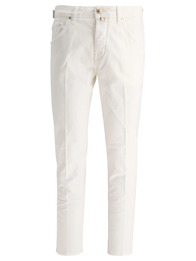 Jacob Cohen Scott Trousers In White