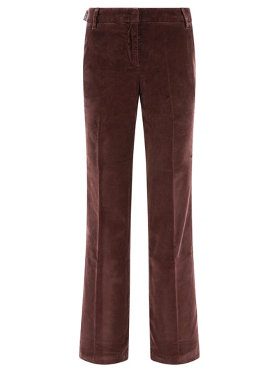 Jacob Cohen "selena" Trousers In Brown