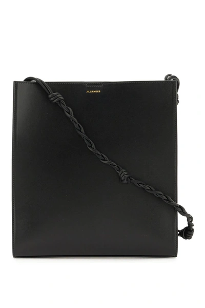 Jil Sander Tangle Shoulder Bag In Black