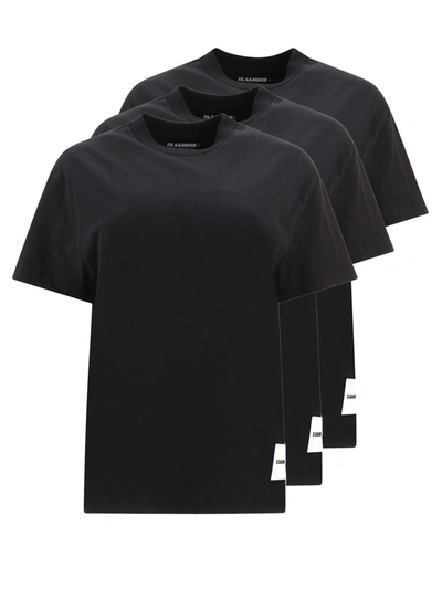 Jil Sander T-shirt In Black