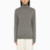 Jil Sander Grey Regular Wool Turtleneck