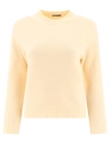 Jil Sander Merino Wool Sweater In White