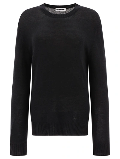 JIL SANDER JIL SANDER ULTRAFINE WOOL SWEATER