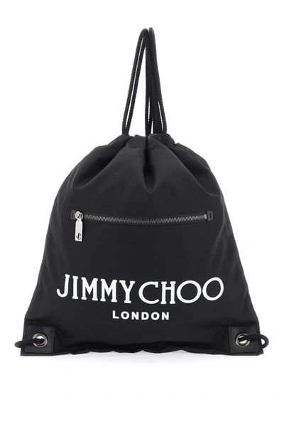 Jimmy Choo 'joshu' Backpack In Black