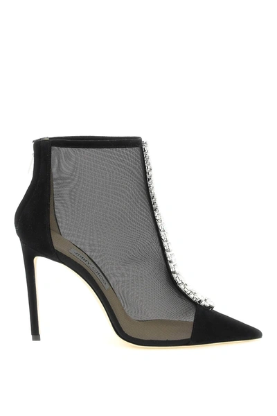 JIMMY CHOO JIMMY CHOO BING 100 ANKLE BOOTS