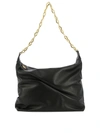 Jimmy Choo Diamond Hobo Chained Shoulder Bag