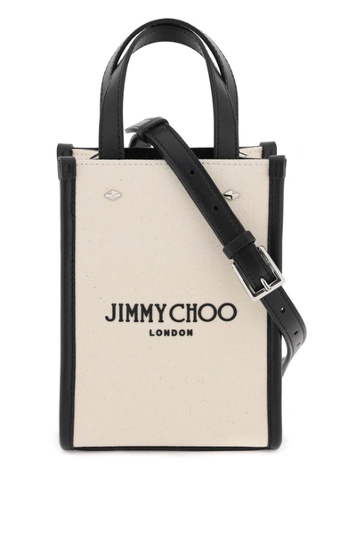 Jimmy Choo Leather Mini Bag In Black