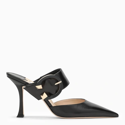 Jimmy Choo Magie Pointed-toe Mules In Black