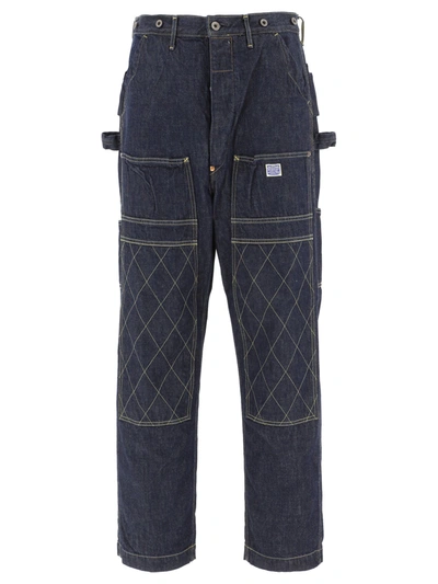 Kapital 11.5oz Denim Pants In Blue