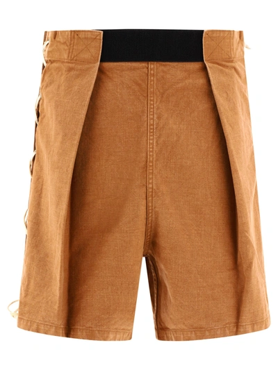 Kapital Easy Ranch Short In Brown