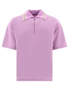 KAPITAL KAPITAL ZIP UP POLO SHIRT