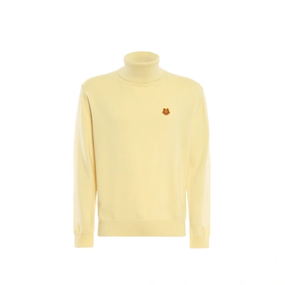 Kenzo Wool Pullover In Yellow