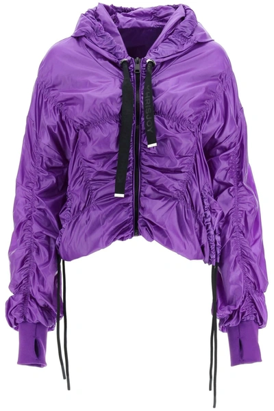 Khrisjoy 'cloud' Light Windbreaker Jacket In Purple