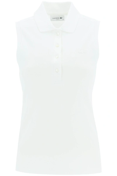 LACOSTE LACOSTE SLEEVELESS POLO SHIRT