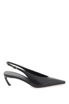 LANVIN LANVIN LEATHER SLINGBACK MULES