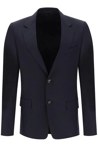 Lanvin Blue Wool Single-breasted Jacket